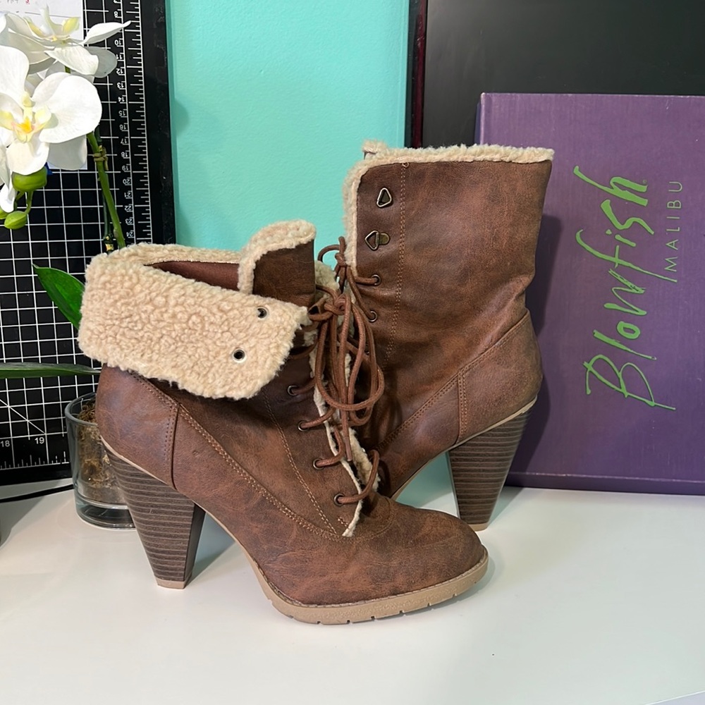 heeled booties
